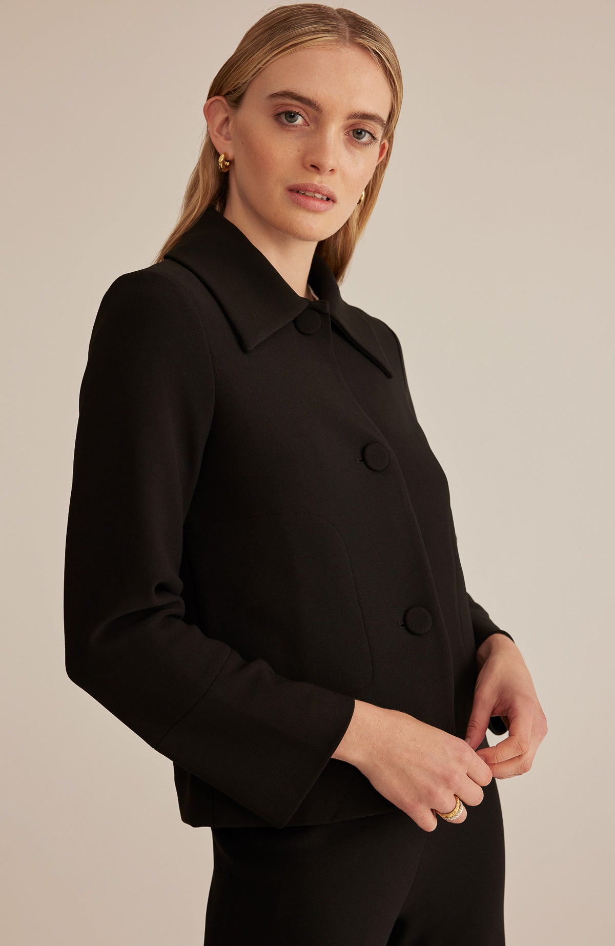 Alba Crêpe Jacket