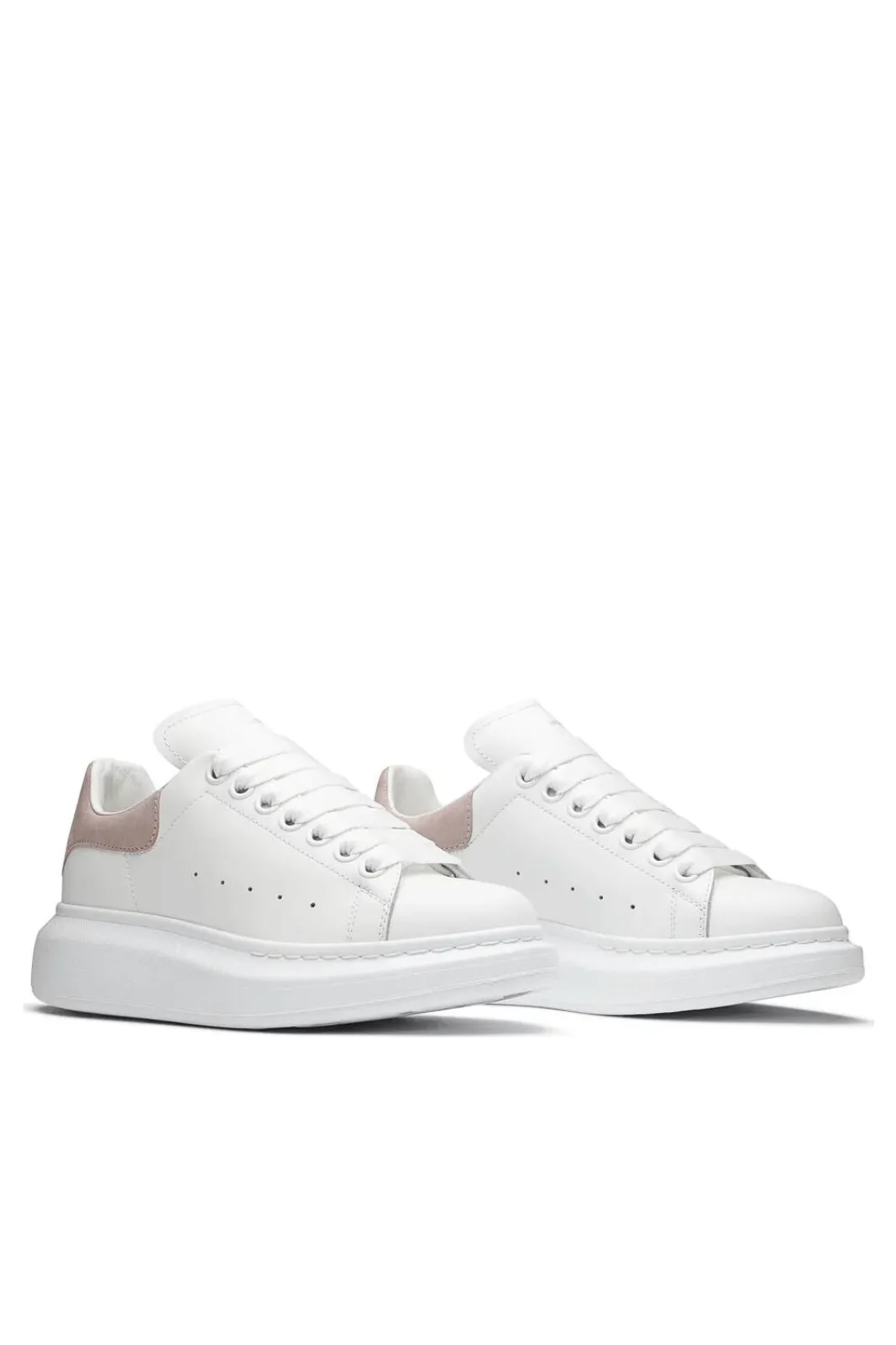 Alexander McQueen Leather sneakers White/Pachouli