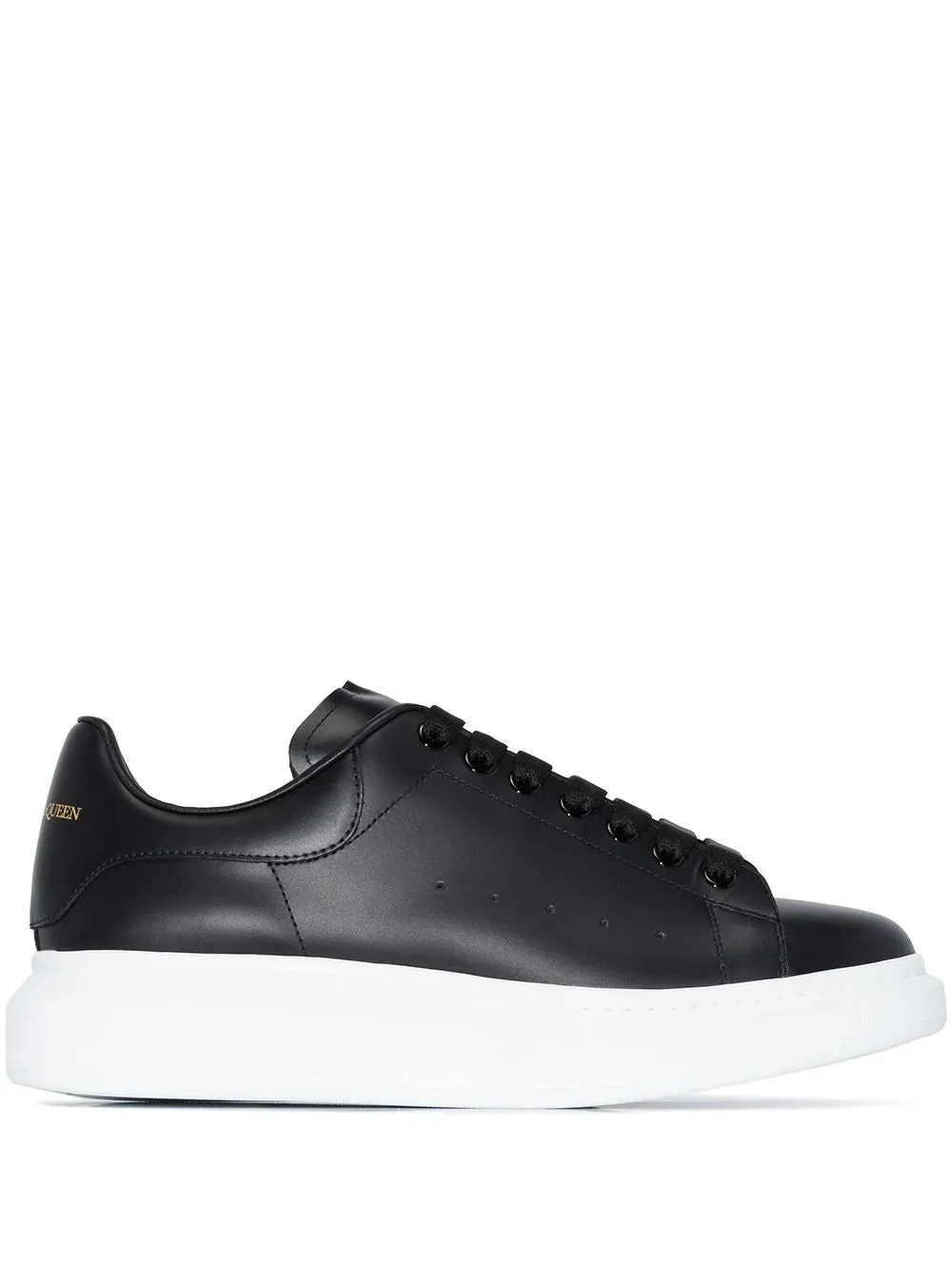 Alexander McQueen Oversized Black/White leather sneakers