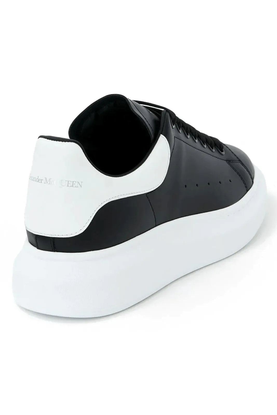 Alexander McQueen Oversized colour-black woman sneakers