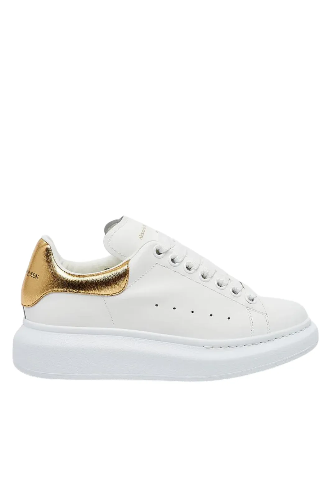 Alexander McQueen Oversized Sneakers Light/Gold