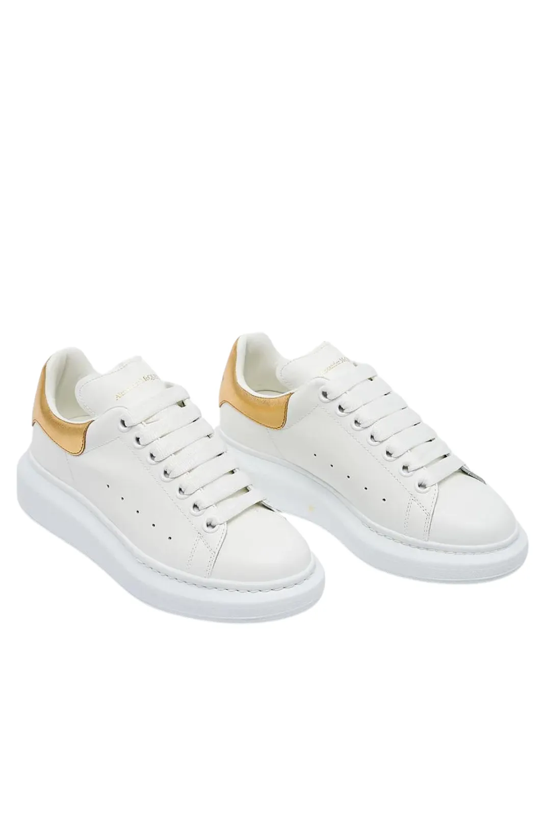 Alexander McQueen Oversized Sneakers Light/Gold