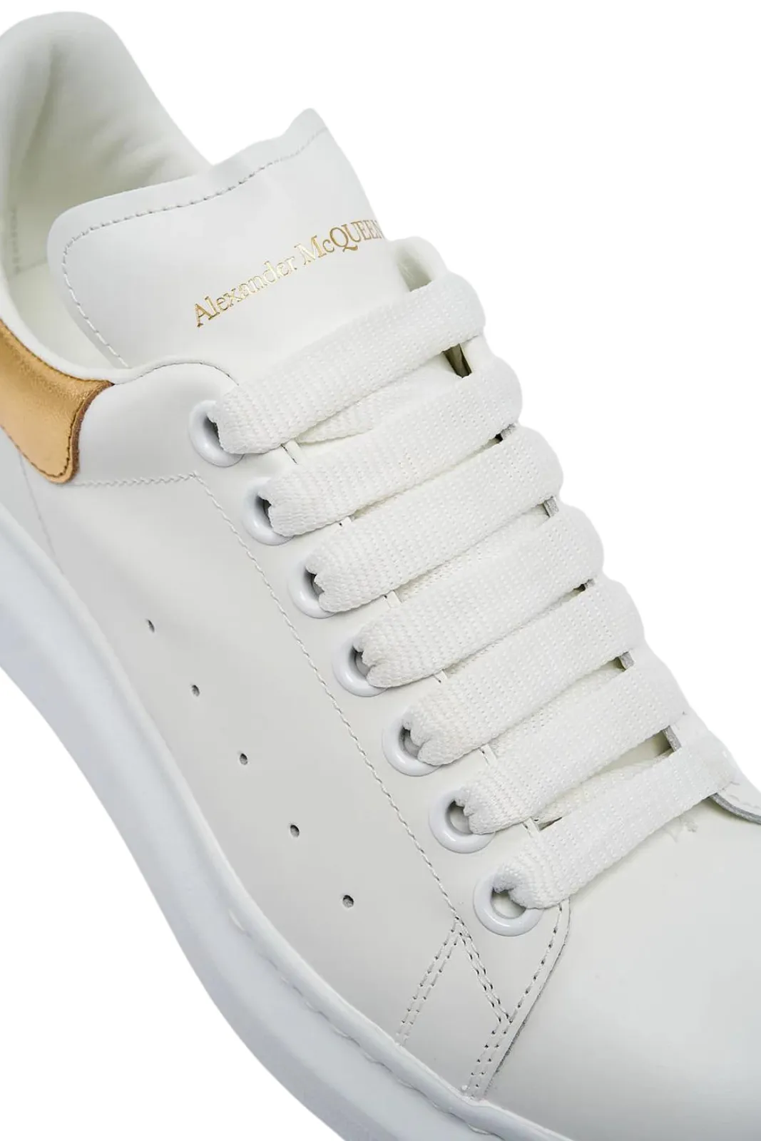 Alexander McQueen Oversized Sneakers Light/Gold