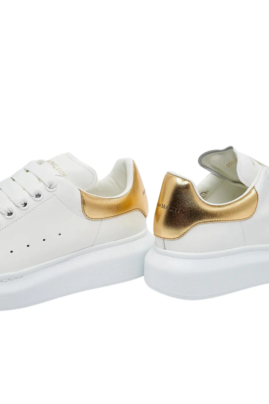 Alexander McQueen Oversized Sneakers Light/Gold