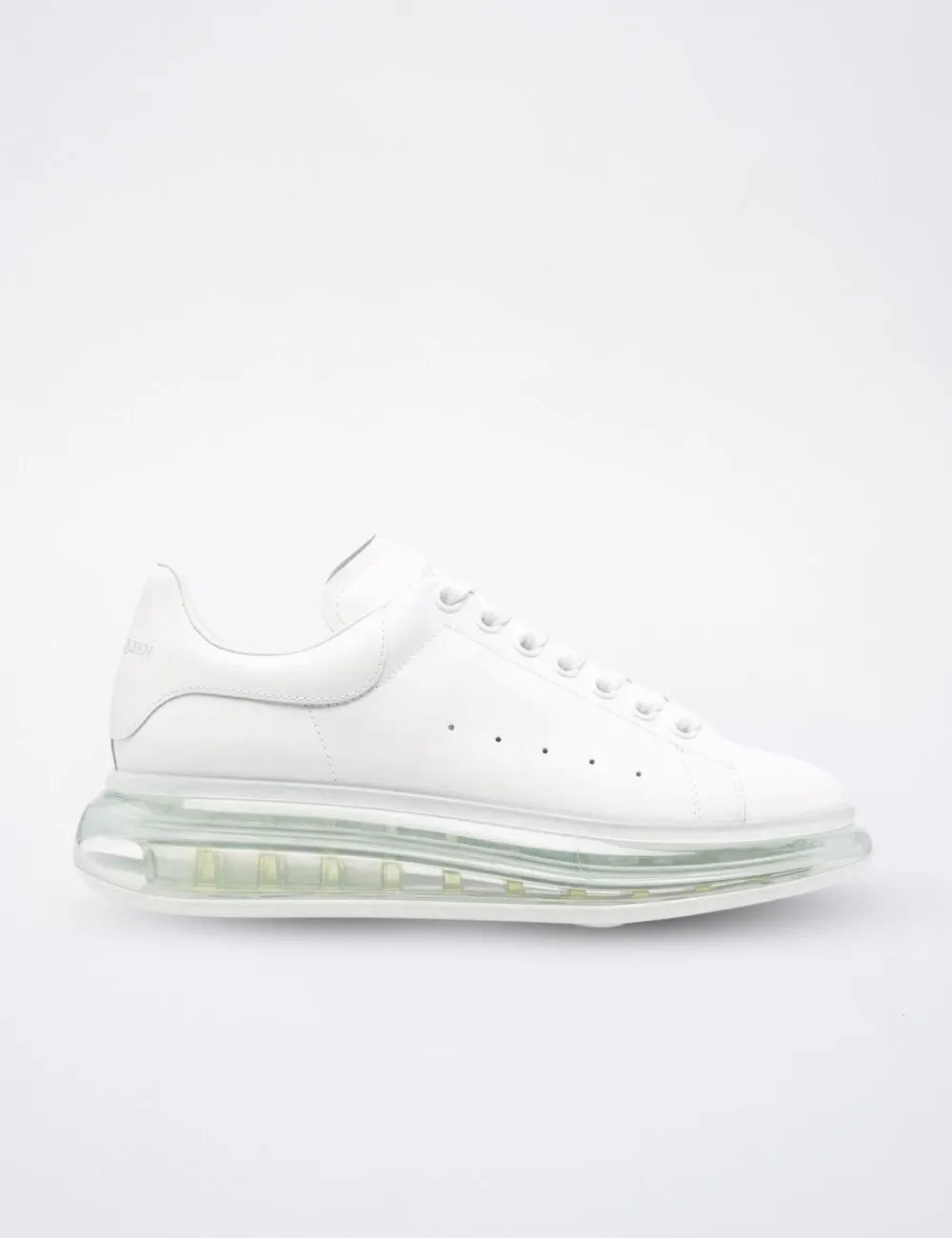 Alexander McQueen Oversized sneakers White transluscent chunky rubber soles