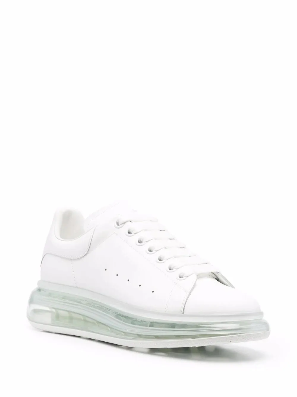 Alexander McQueen Oversized sneakers White transluscent chunky rubber soles