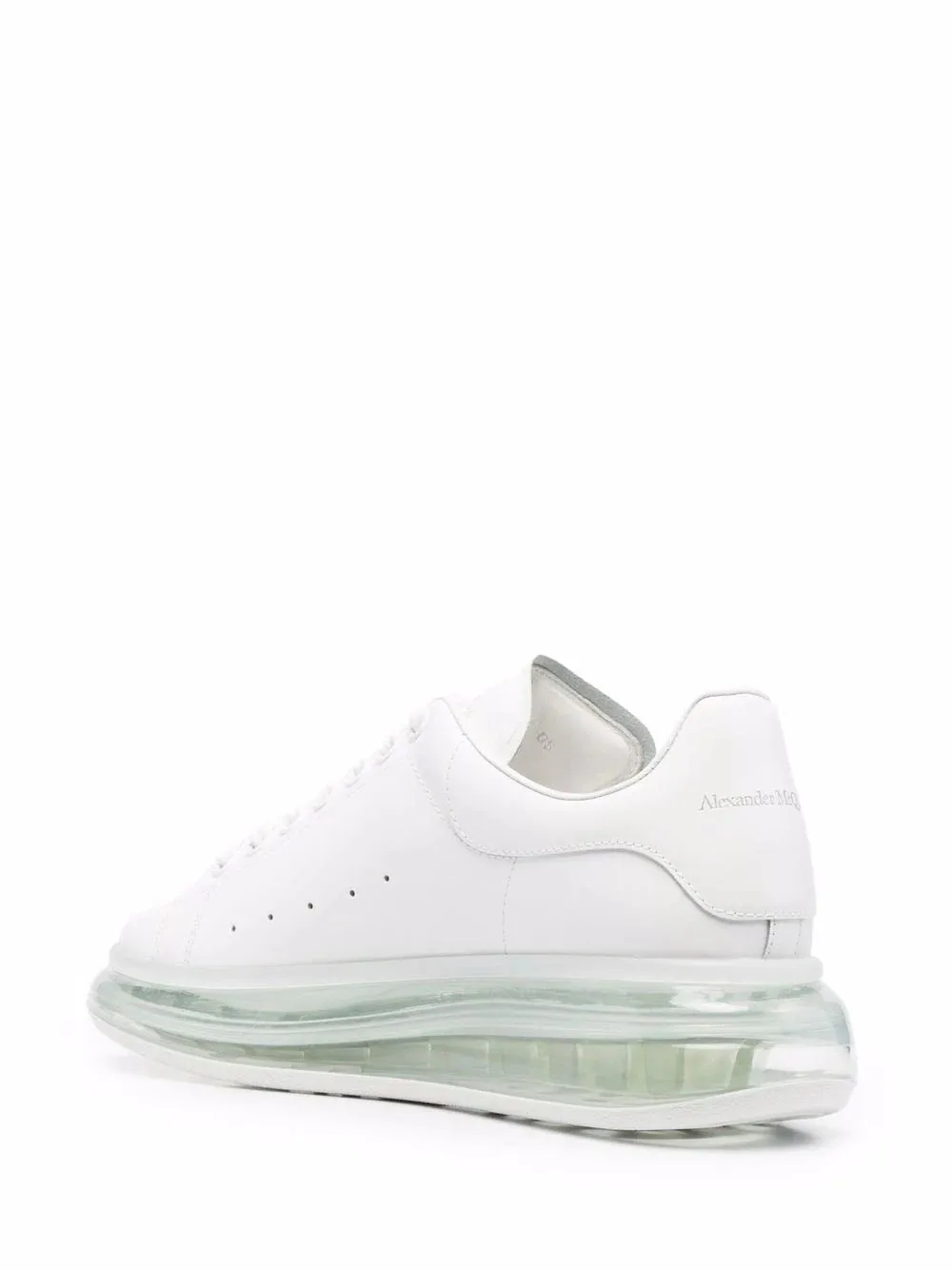 Alexander McQueen Oversized sneakers White transluscent chunky rubber soles