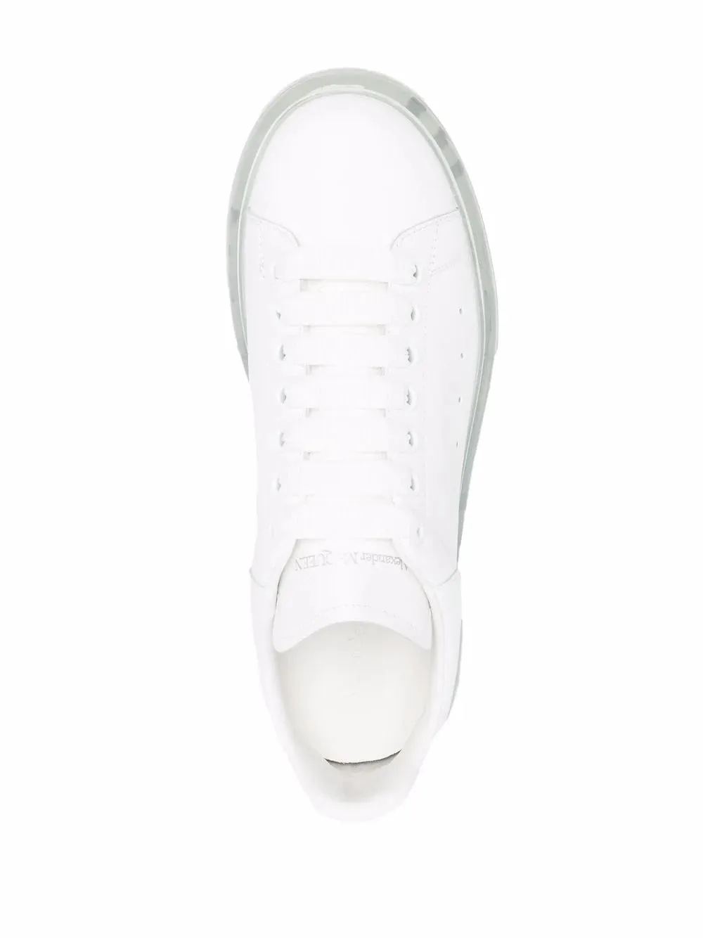 Alexander McQueen Oversized sneakers White transluscent chunky rubber soles