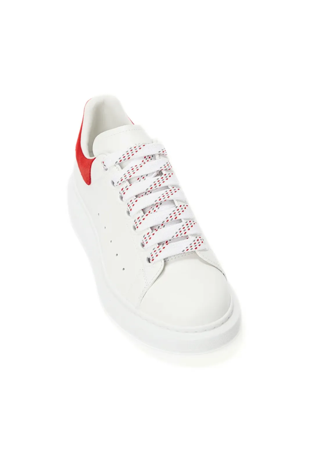 Alexander McQueen Oversized White Red low-top sneakers