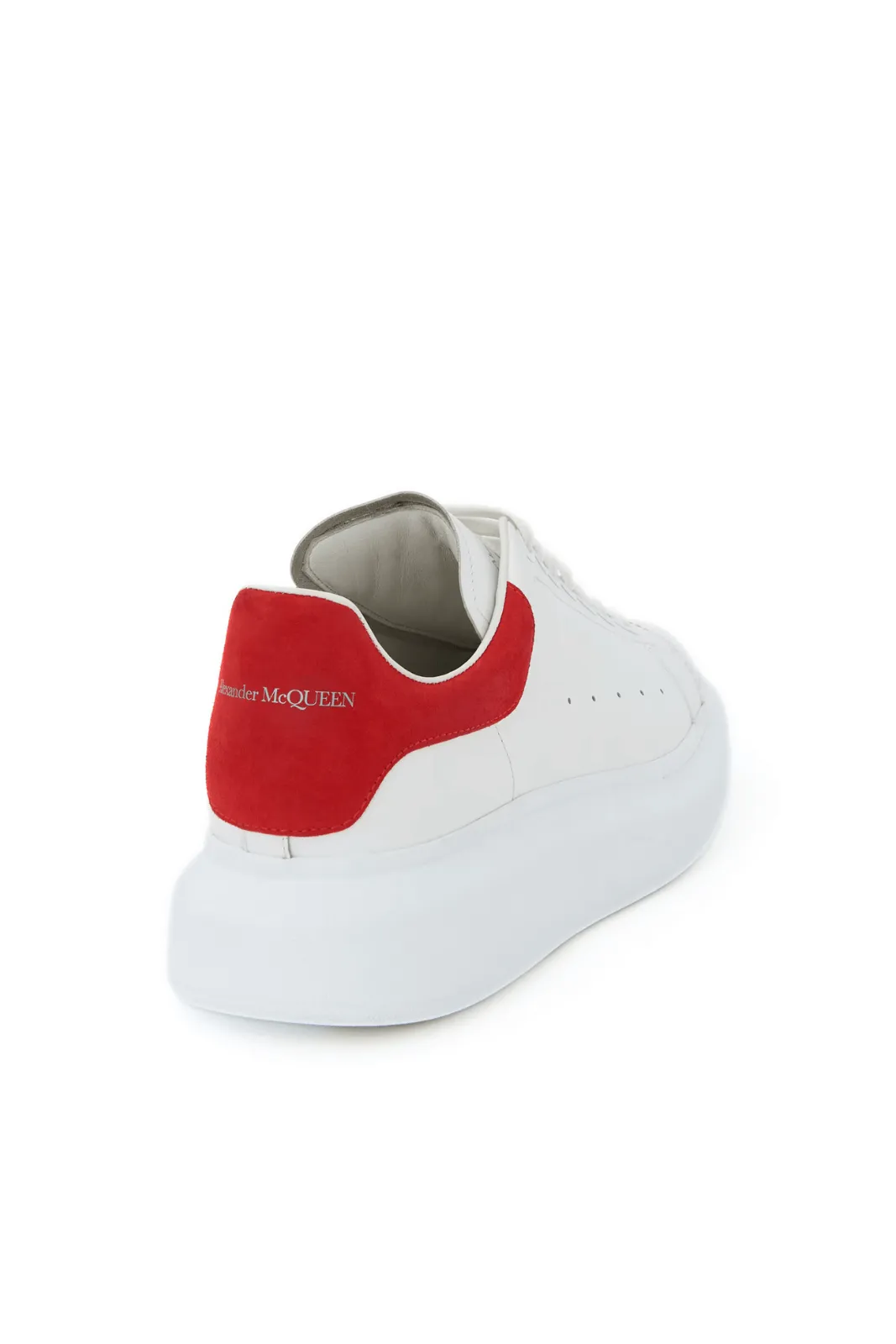 Alexander McQueen Oversized White Red low-top sneakers