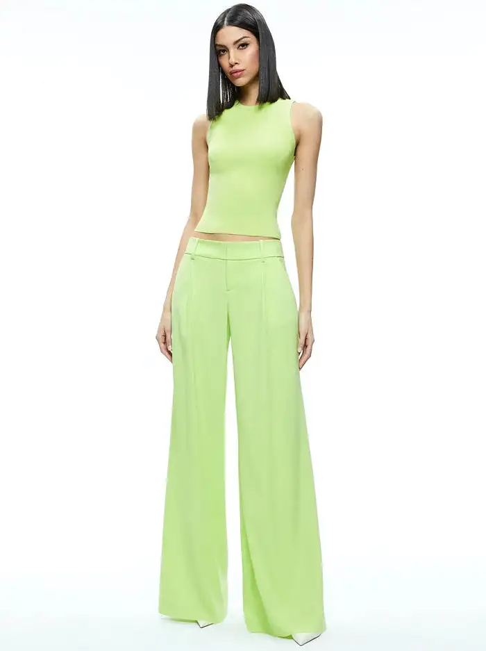 Alice + Olivia - Eric Pant - Sharp Green