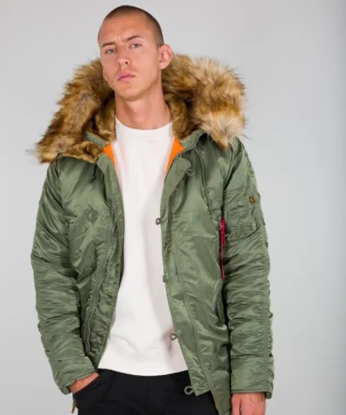 Alpha Industries N3B VF-59 Parka Sage - Bennevis Clothing