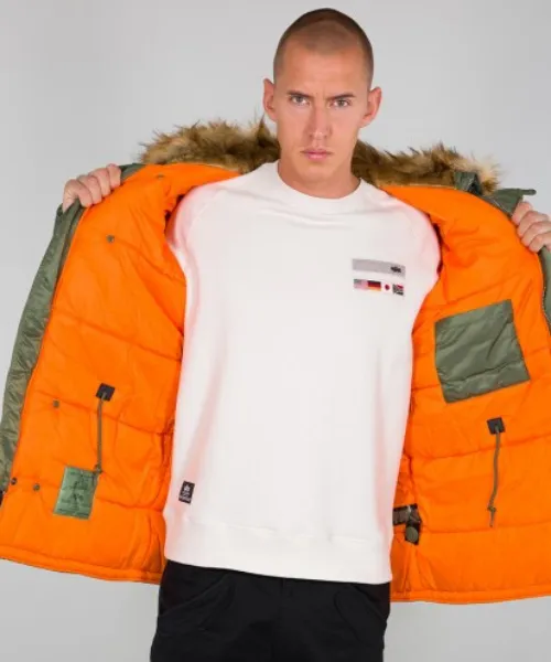 Alpha Industries N3B VF-59 Parka Sage - Bennevis Clothing