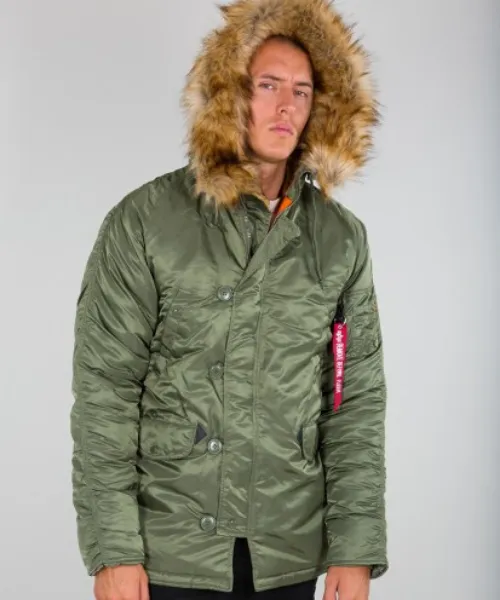 Alpha Industries N3B VF-59 Parka Sage - Bennevis Clothing