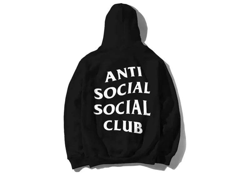 Anti Social Social Club Mind Games Hoodie (SS20) Black