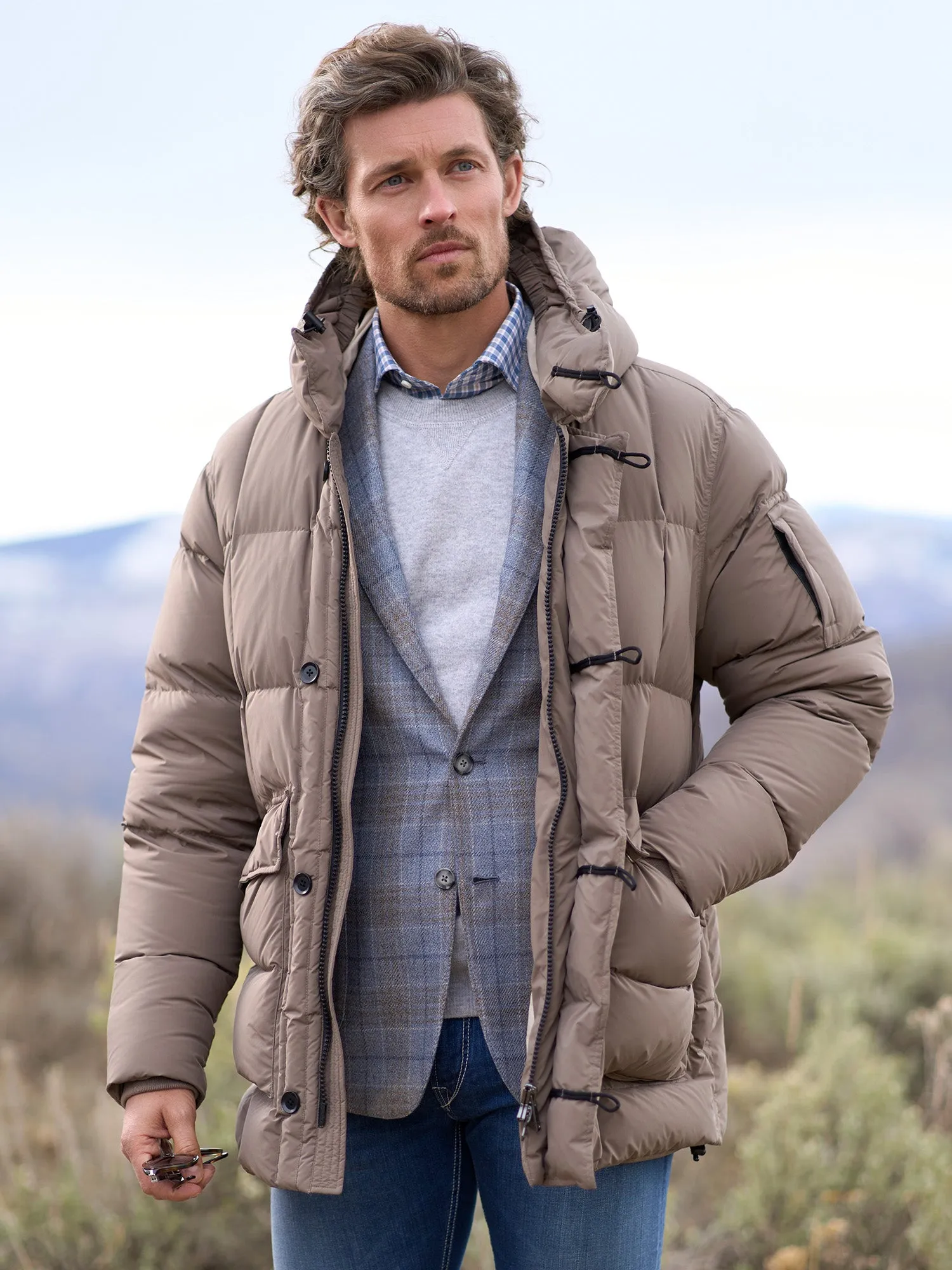 Asher Down Car Coat