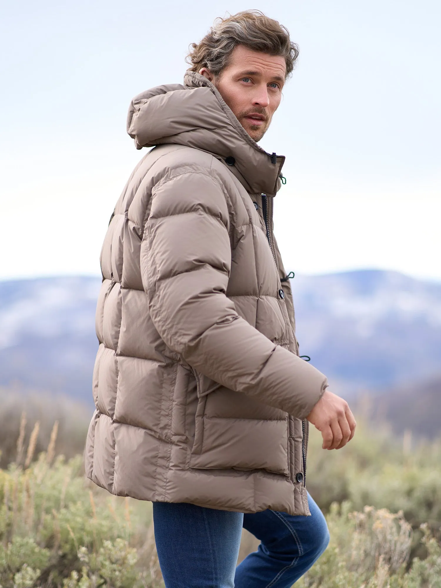 Asher Down Car Coat