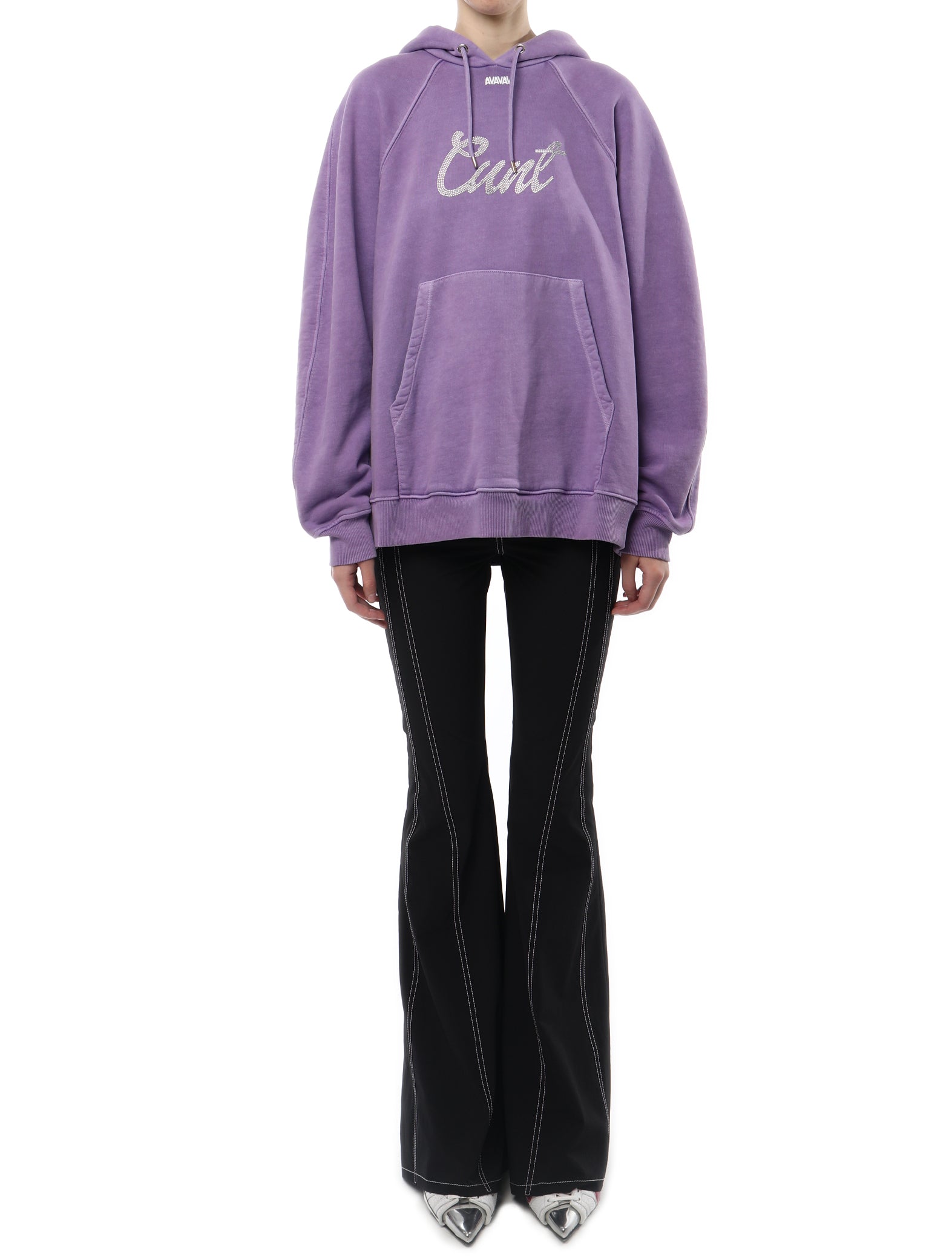 AVAVAV Cunt Purple Hoodie