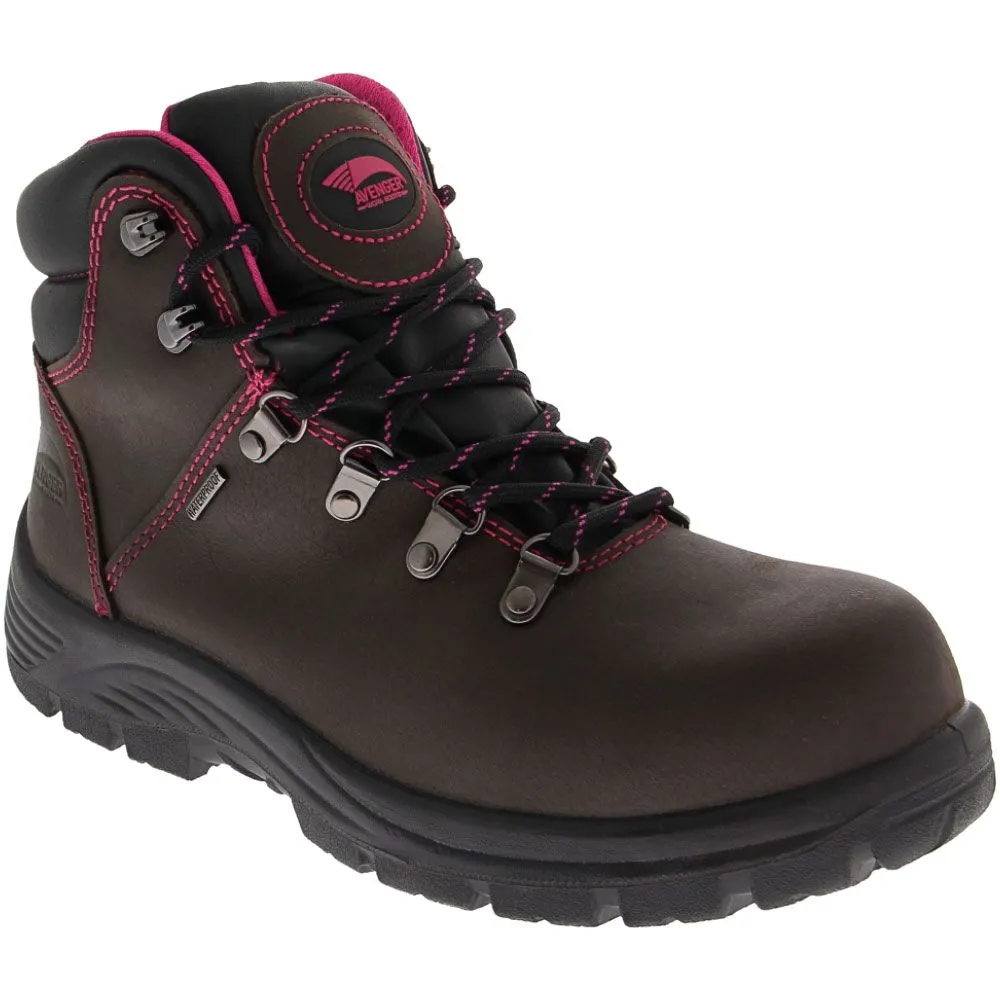 Avenger Work Boots 7125 Safety Toe Work Boots - Womens