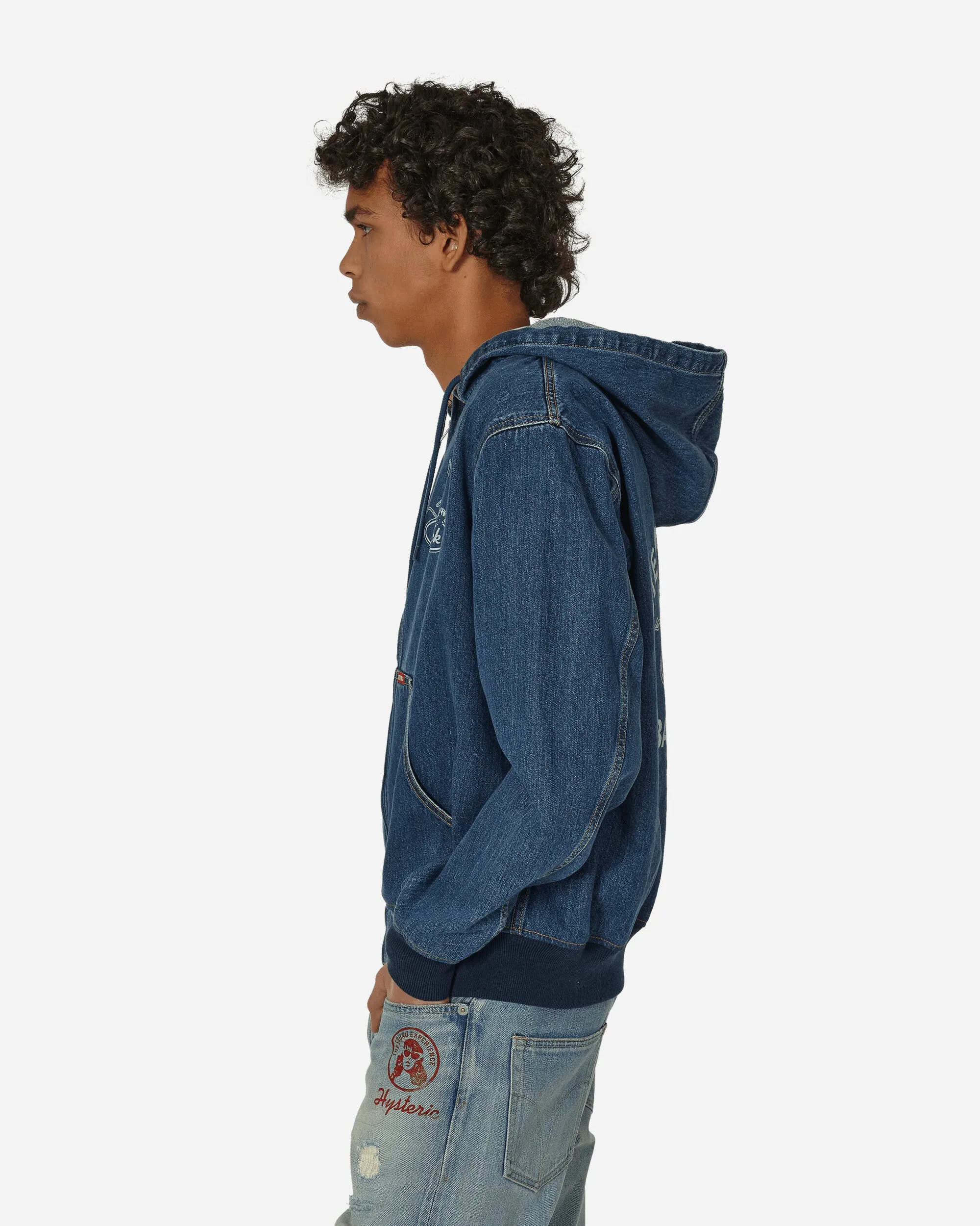 Badsville Denim Parka Indigo