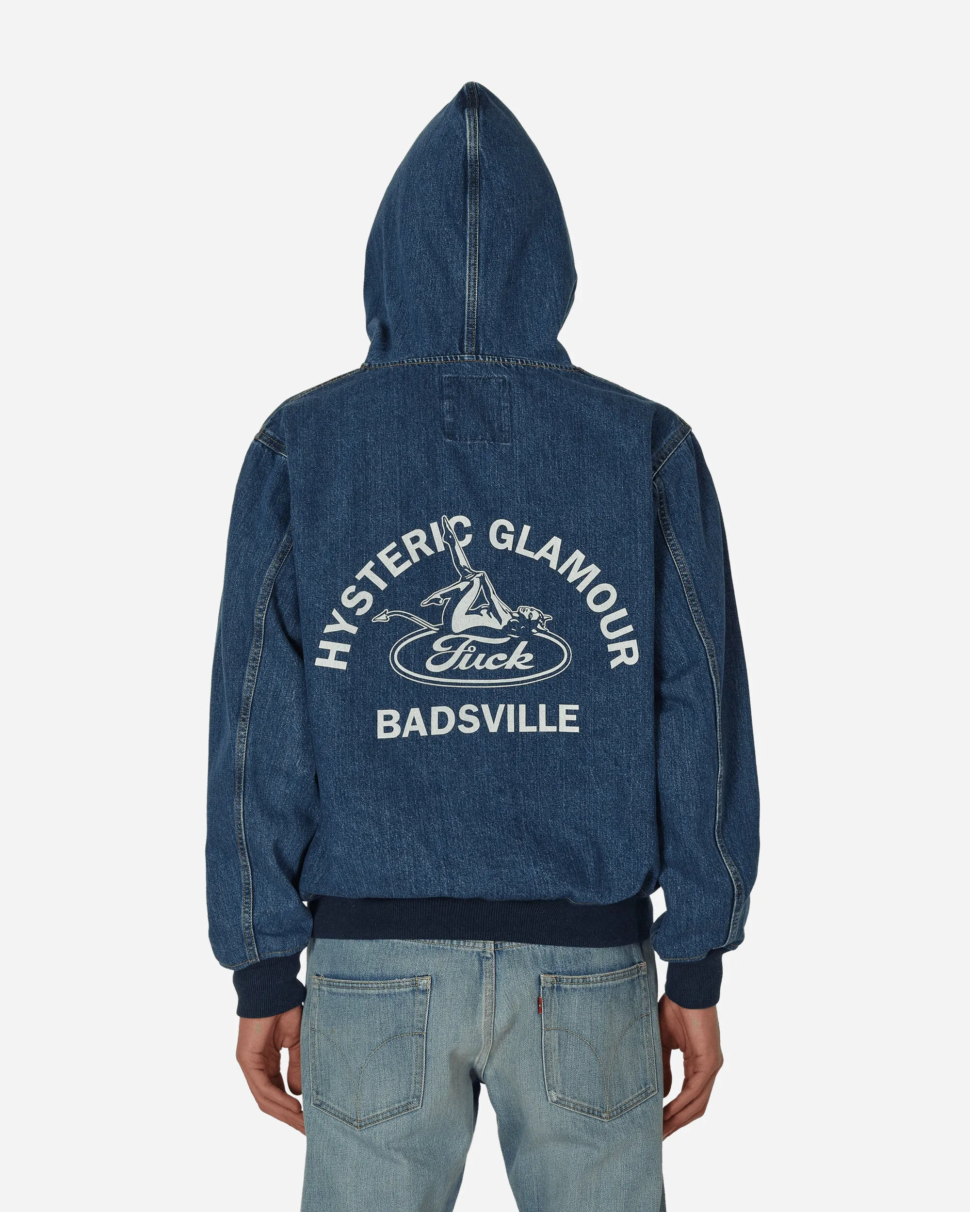 Badsville Denim Parka Indigo