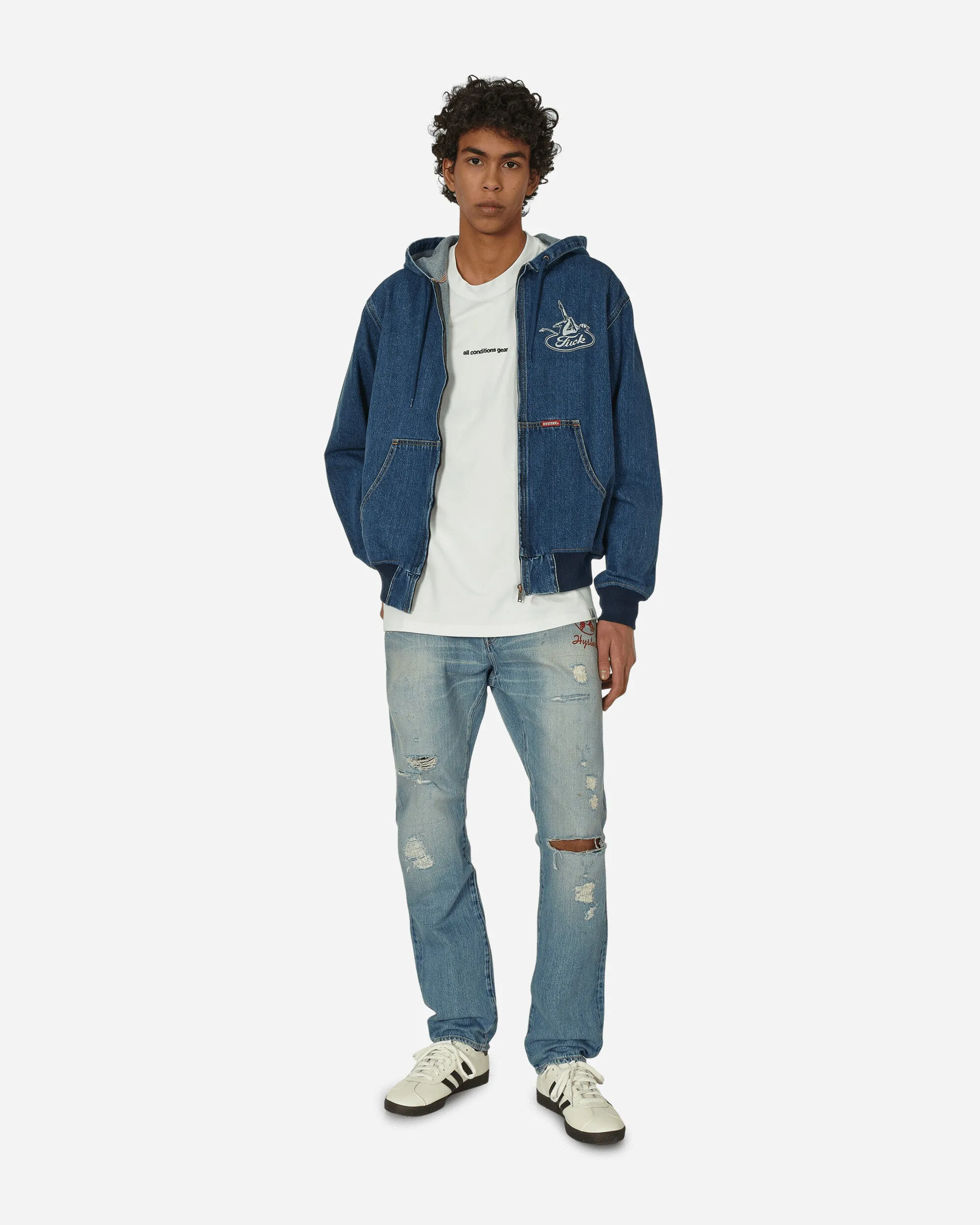 Badsville Denim Parka Indigo