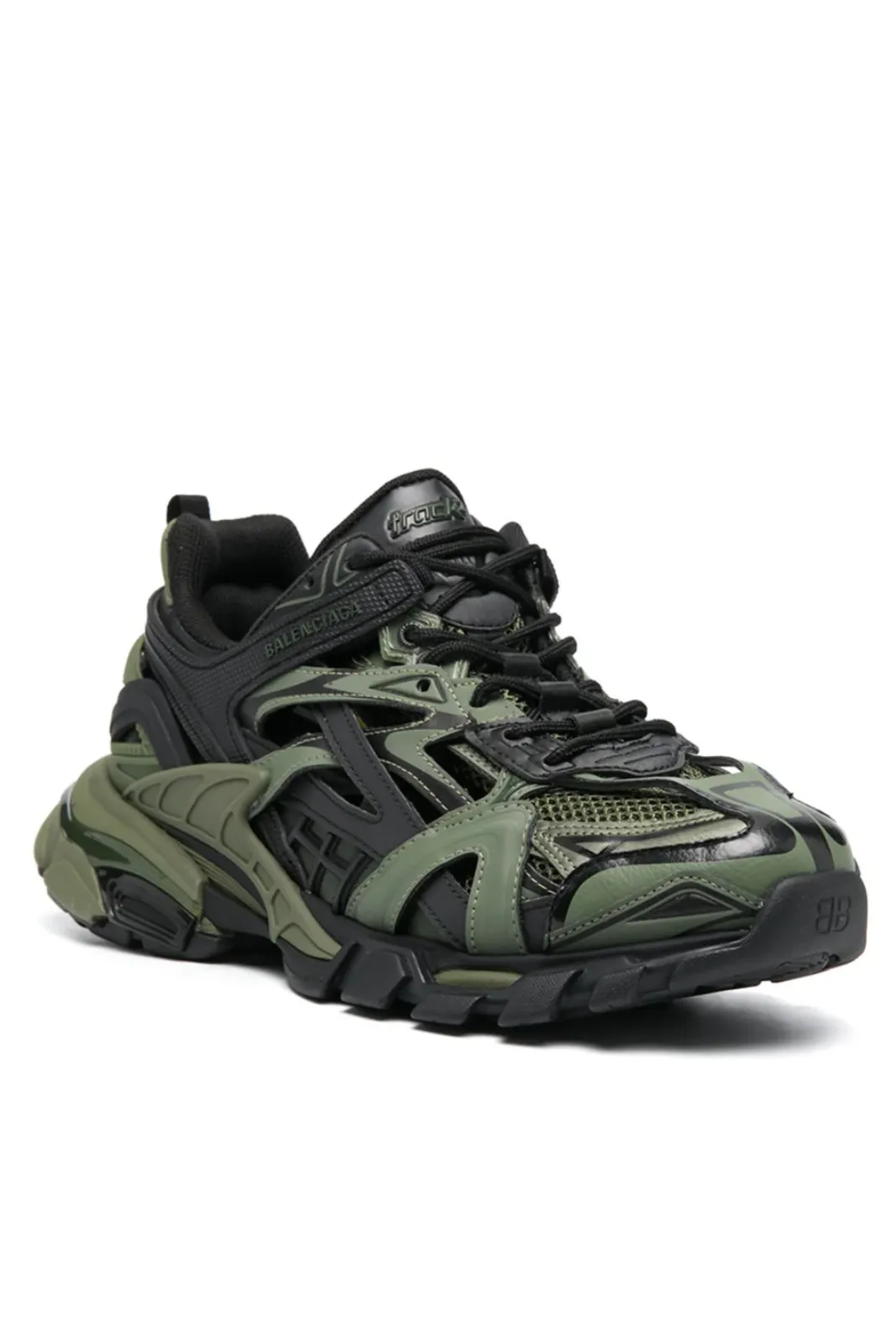 Balenciaga Track 2 Sneakers Black/Olive