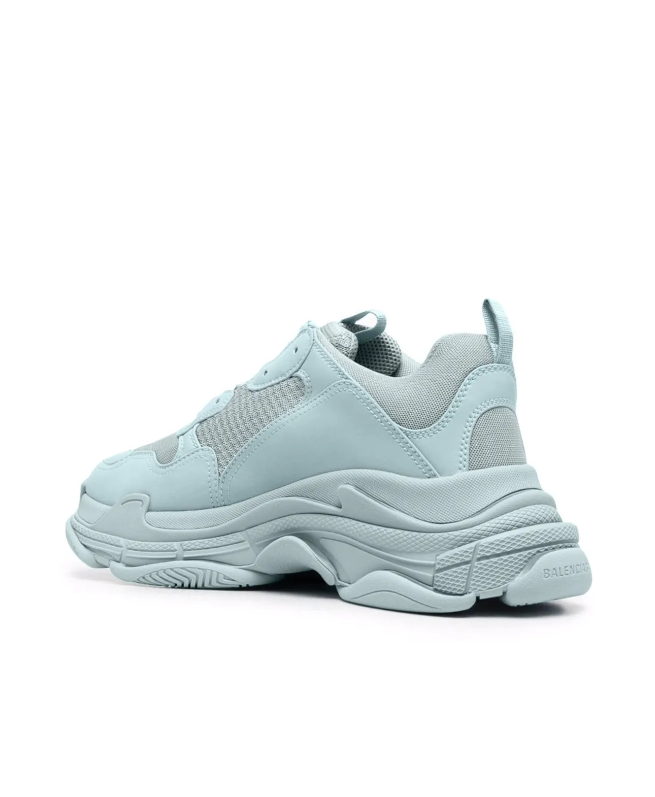 Balenciaga Triple S low-top sneakers light blue