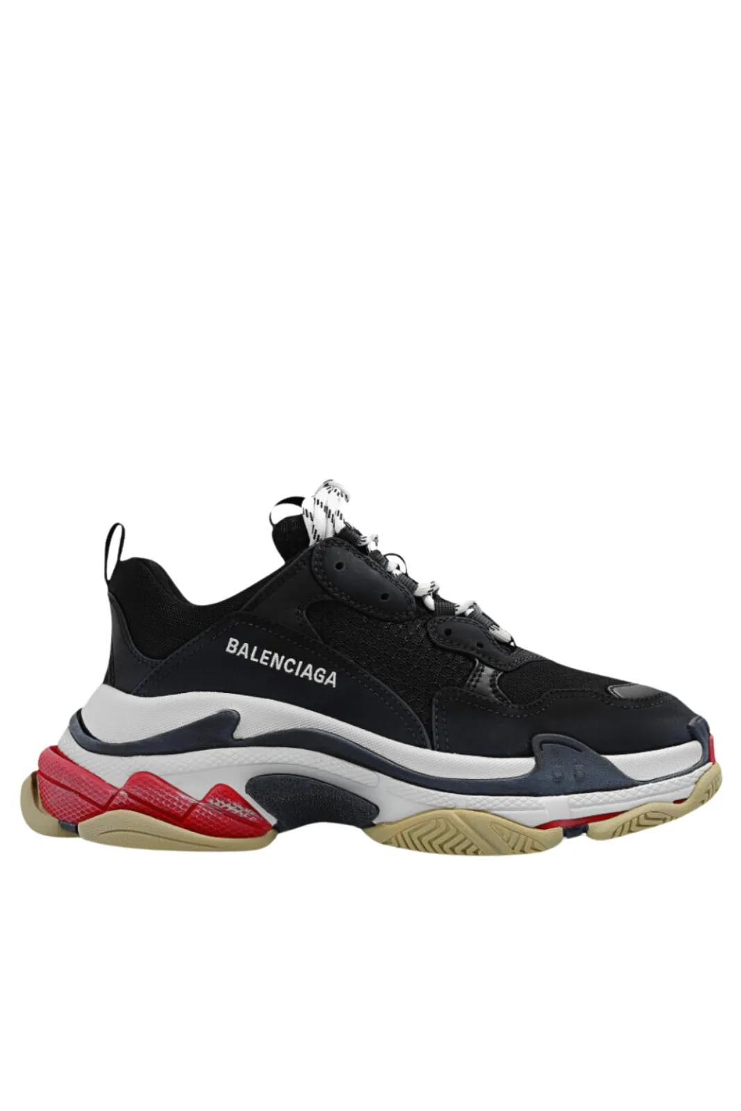 Balenciaga Triple S Sneakers Black/Red Classic