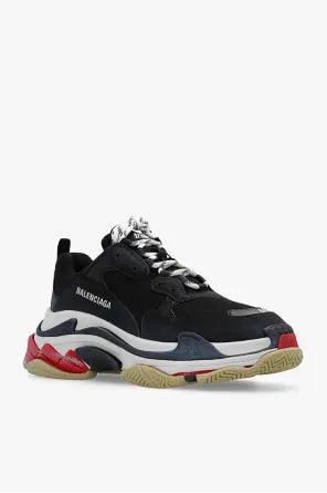 Balenciaga Triple S Sneakers Black/Red Classic