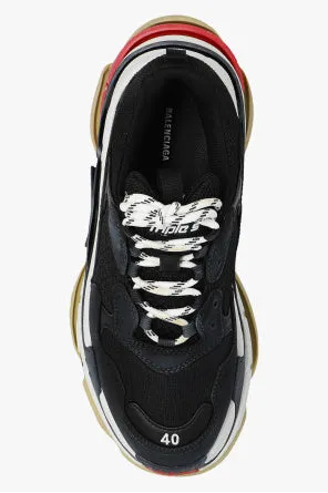 Balenciaga Triple S Sneakers Black/Red Classic