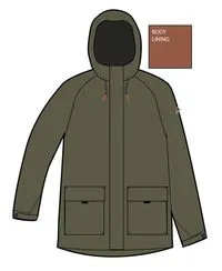 Baltic Recycelter 2.0 Parka - Khaki