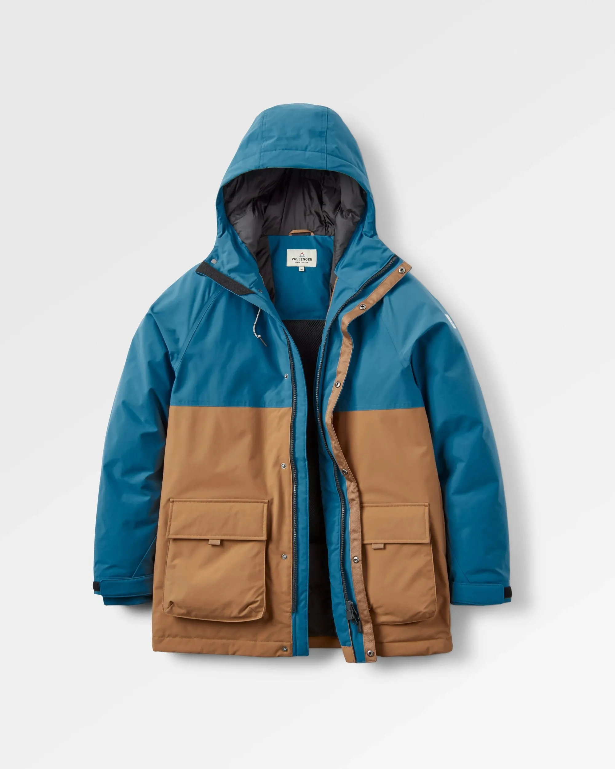 Baltic Recycelter 2.0 Parka - Toffee/Blaustahl