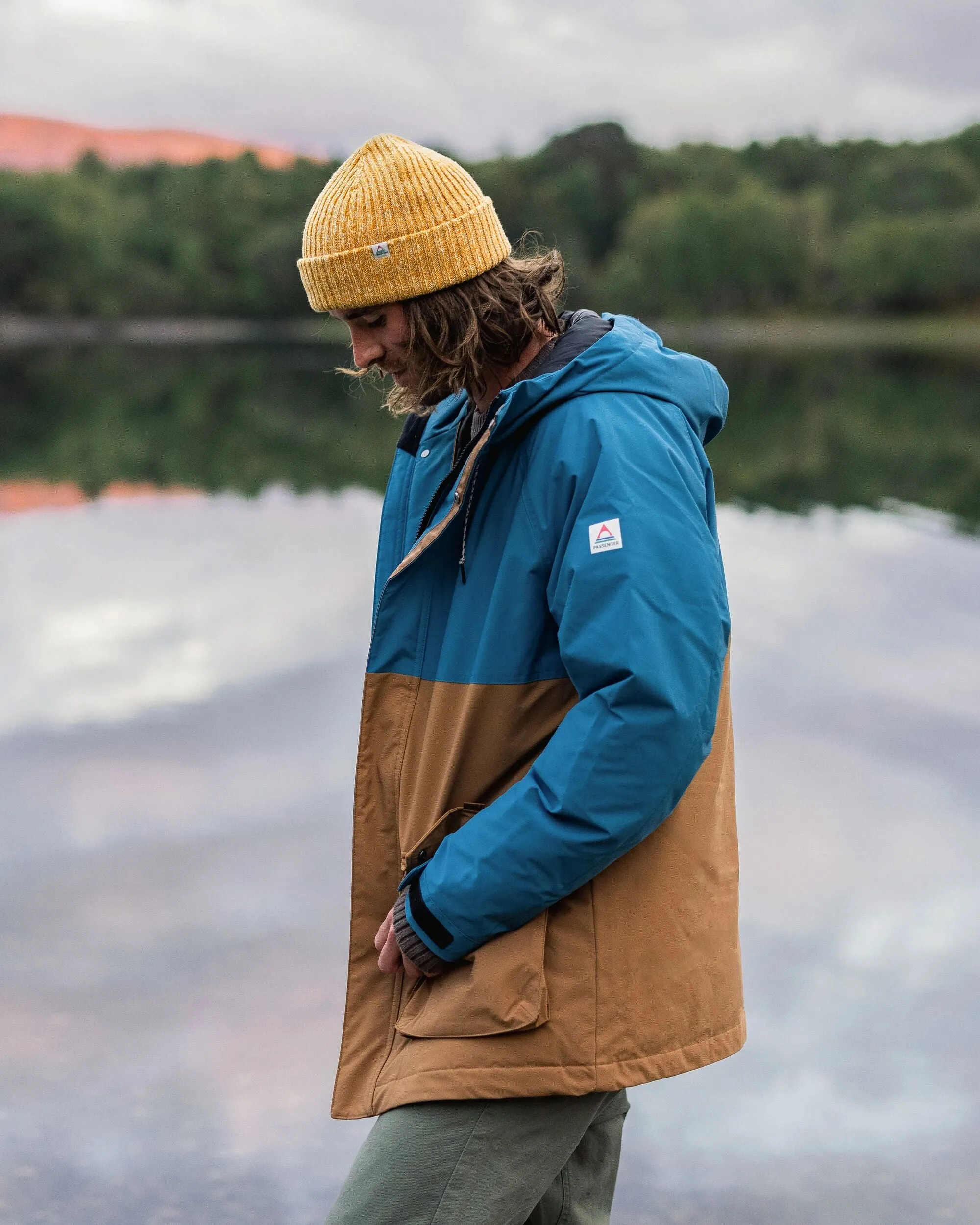 Baltic Recycelter 2.0 Parka - Toffee/Blaustahl