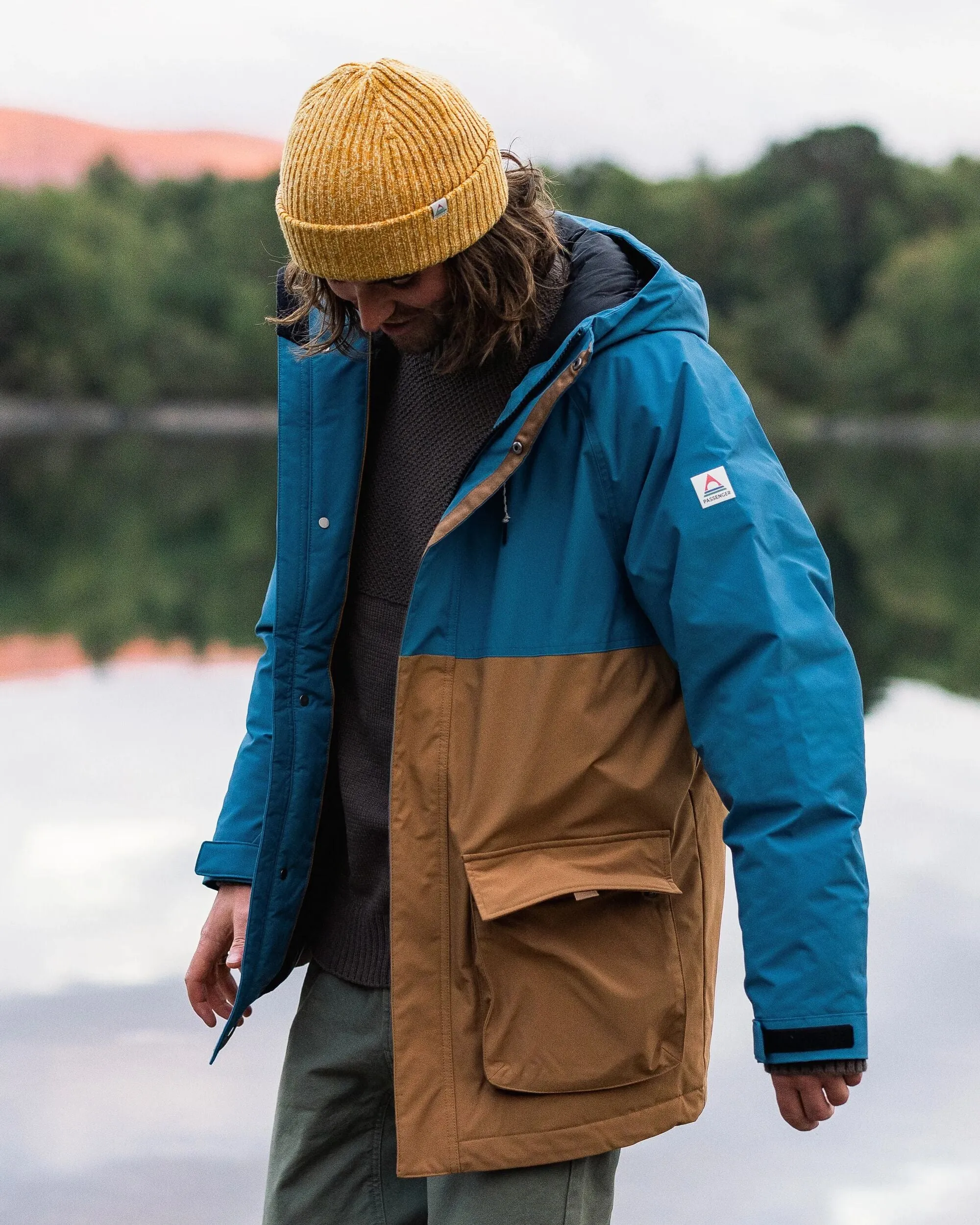 Baltic Recycelter 2.0 Parka - Toffee/Blaustahl