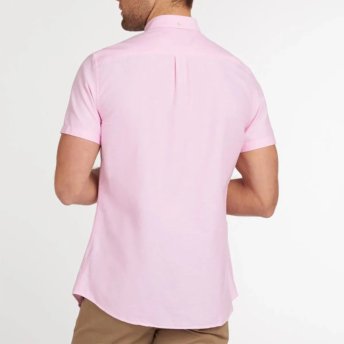 Barbour - Oxford 3 Tailored Fit SS Shirt in Pink