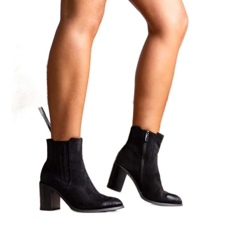 Black Fikriya ankle boots