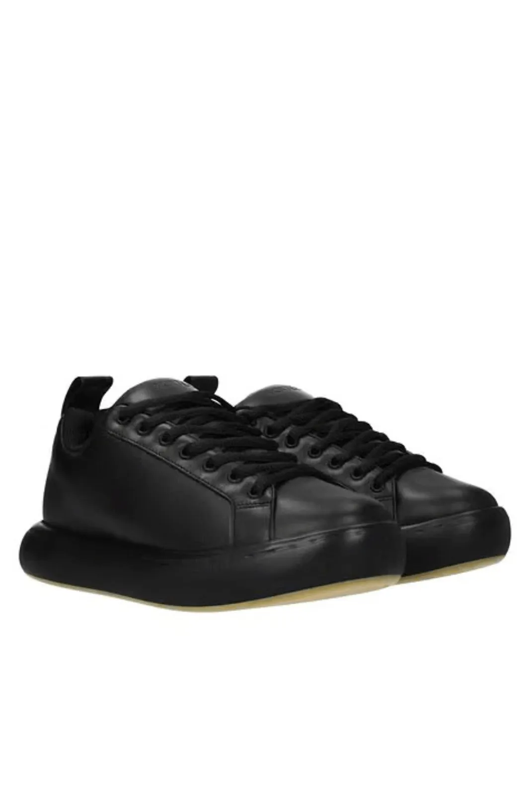 Bottega Veneta Sneakers Men Leather Black