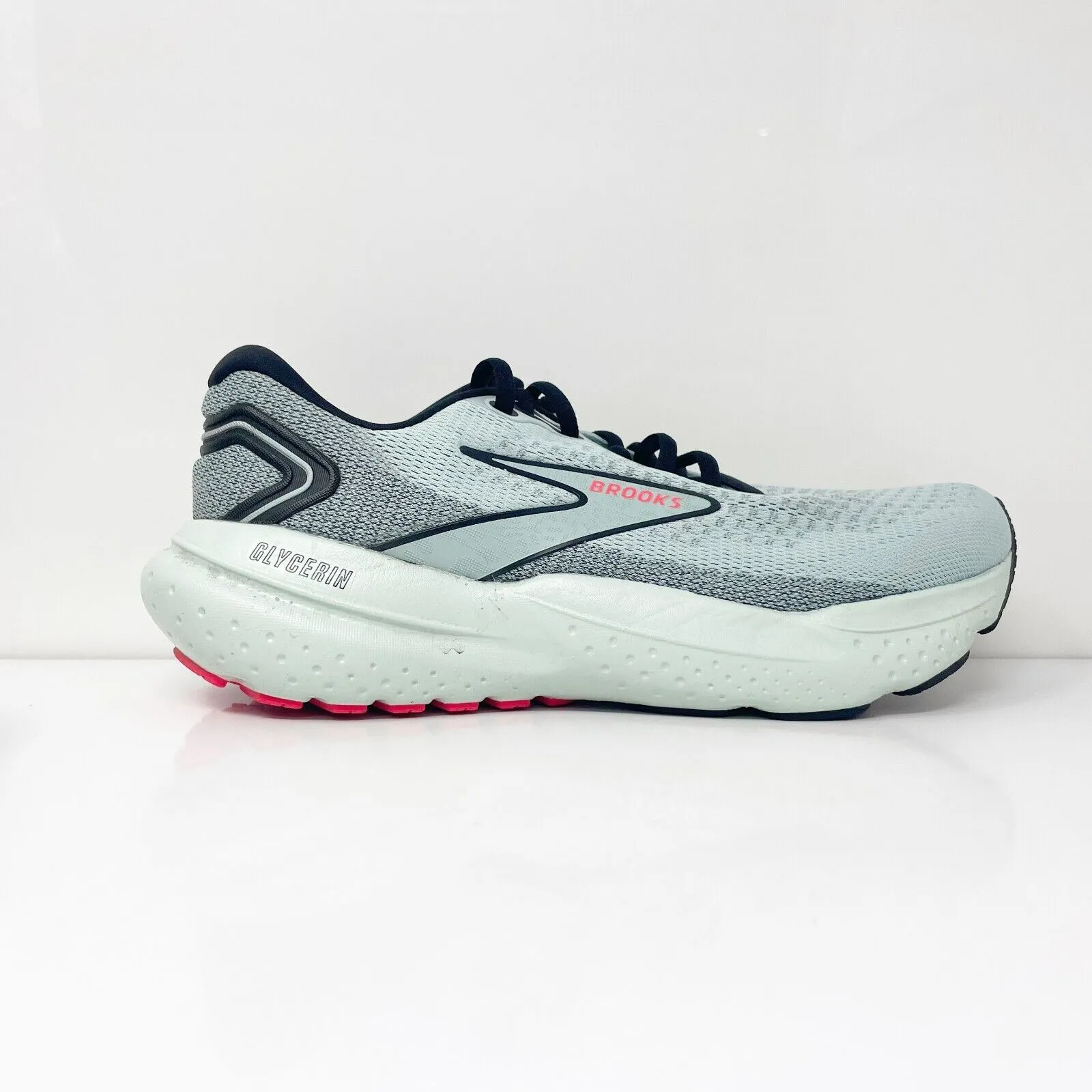 Brooks Womens Glycerin 21 1204081B410 Blue Running Shoes Sneakers Size 9 B