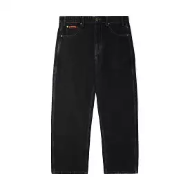 Butter Baggy Denim Jeans Washed Black