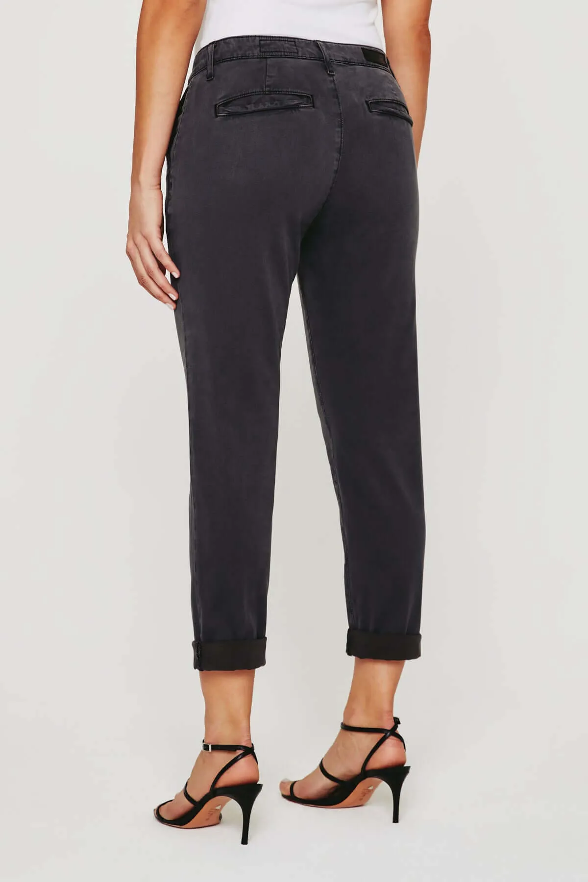 CADEN TAILORED TROUSER IN SULFUR NIGHT SHADOW