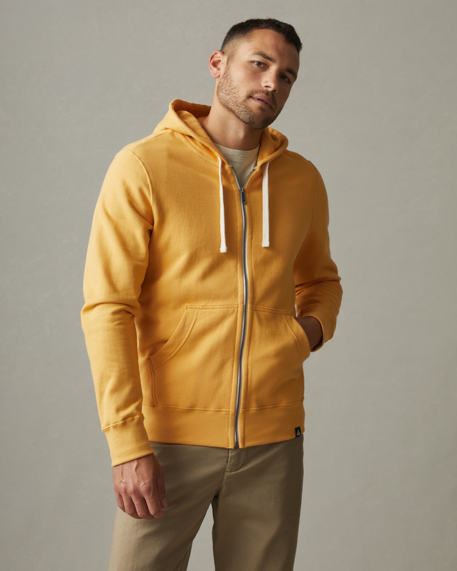 Carolina Midweight Full Zip - Golden Apricot