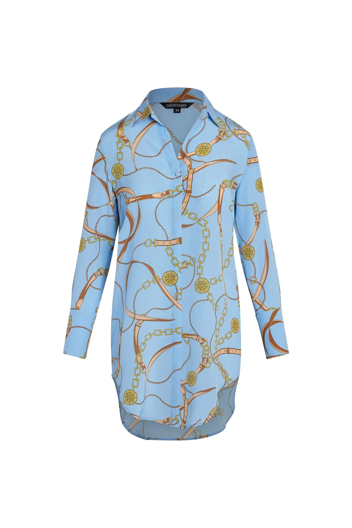 Catherine Gee Daria Shirt Dress in San Telmo