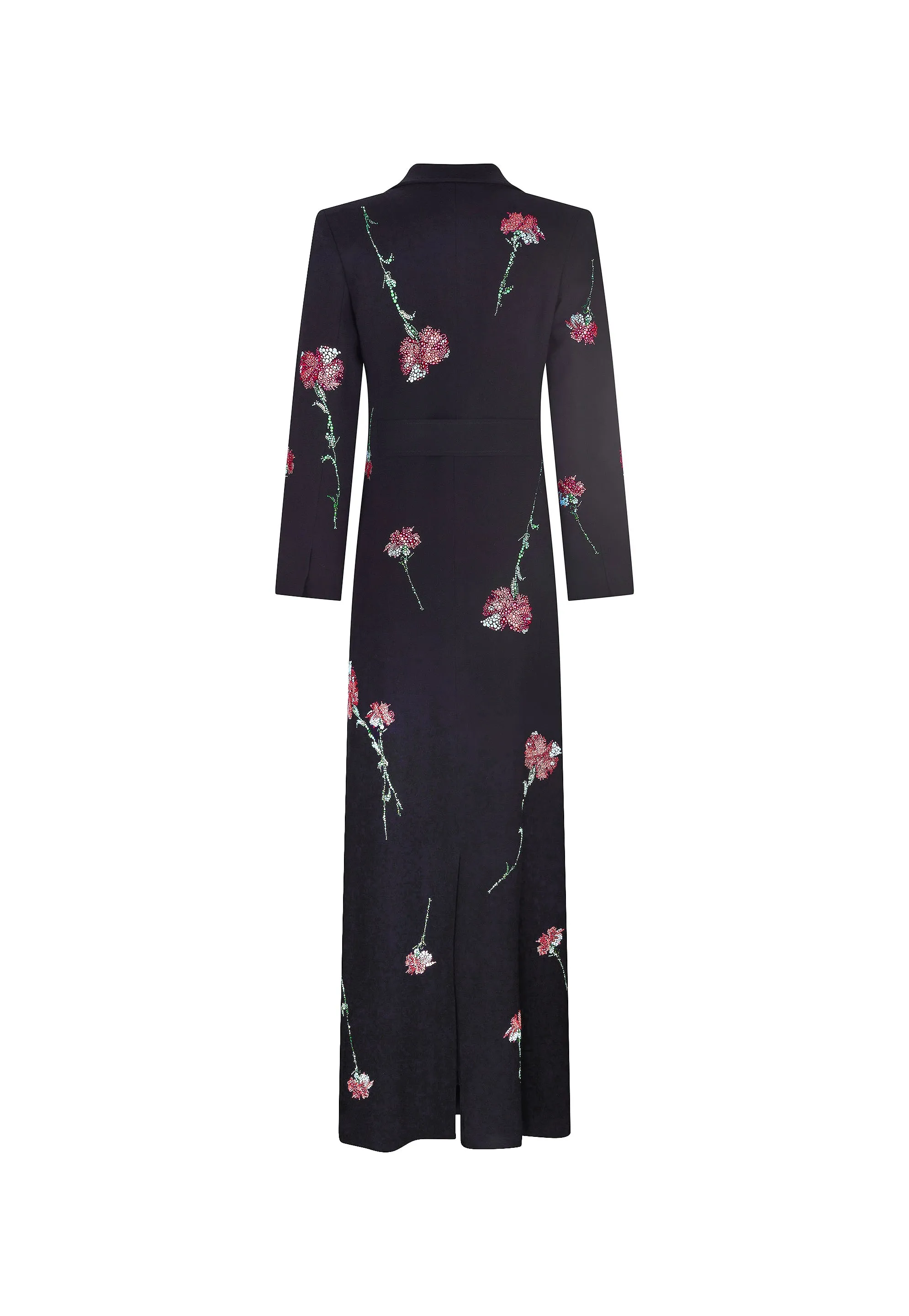 'CECIL BEATON PINK CARNATION' MAXI COAT