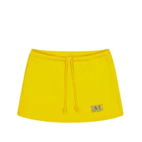 Champion x Guizio Micro Mini Skirt - Yellow Cab