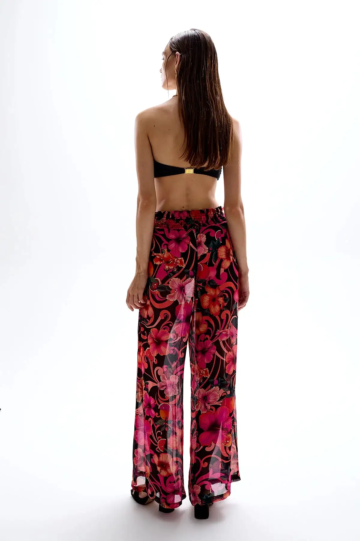 Cin Cin - Mission Shirred Pants - Hibiscus Pink