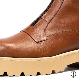 Cognac Boots