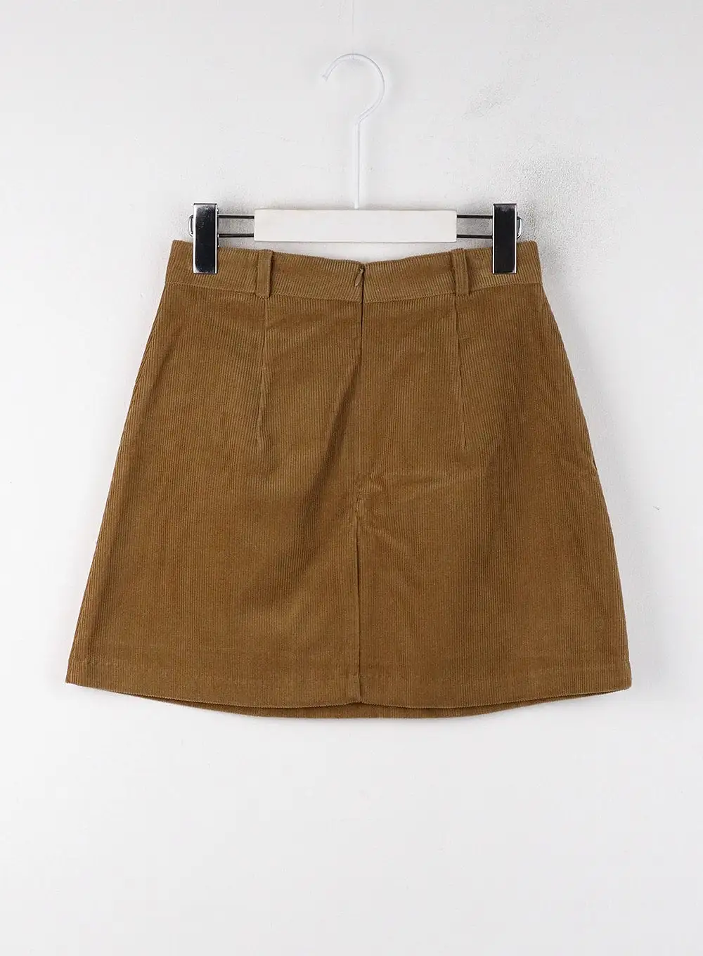 Corduroy Middle Waist Mini Skirt OJ405