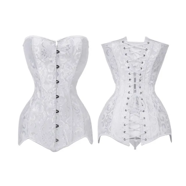 Corset Queen Adams (White)