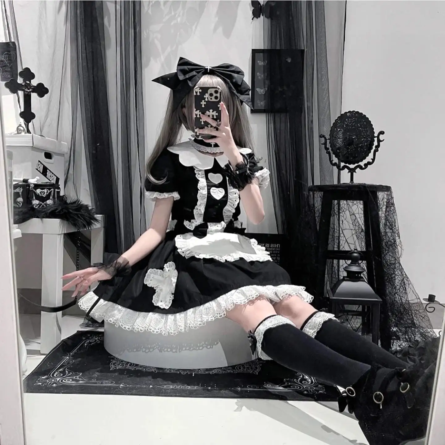 Cross engagement lolita dress